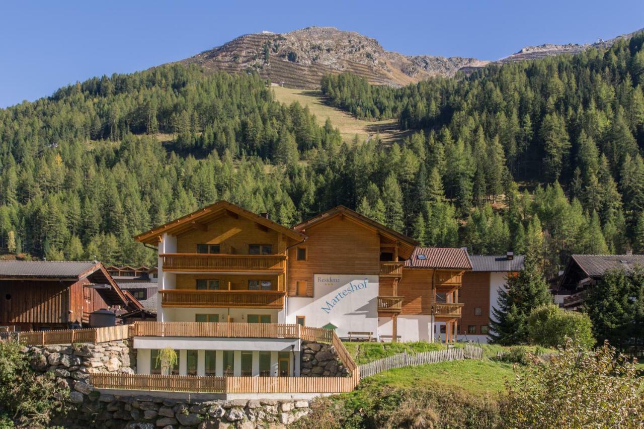 Apparthotel Marteshof Pfelders Exterior foto